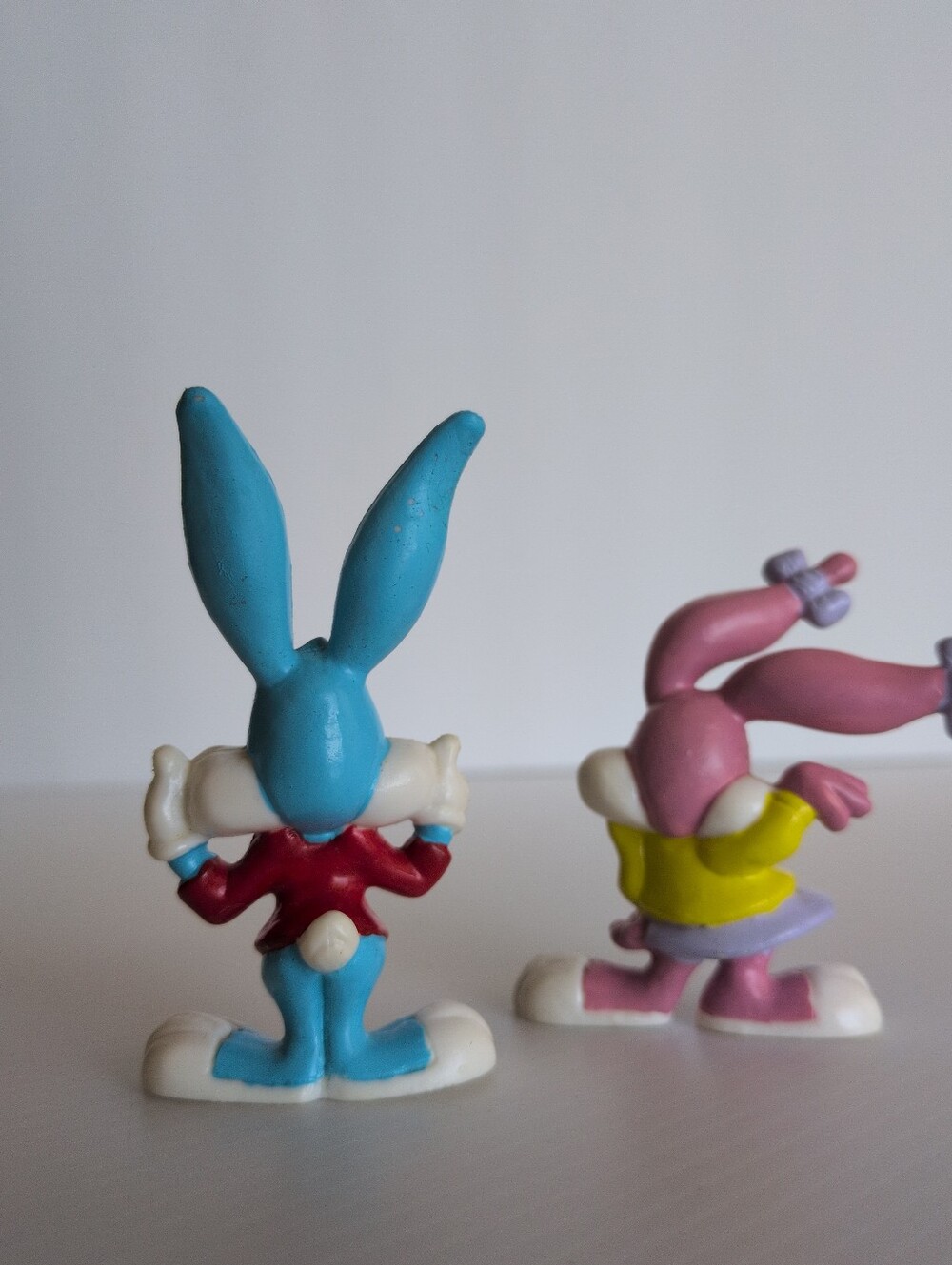 Tiny Toons Bugs Bunny & Babs Bunny 1991 Warner Bros PVC Figures Cake Topper - Picture 8 of 9